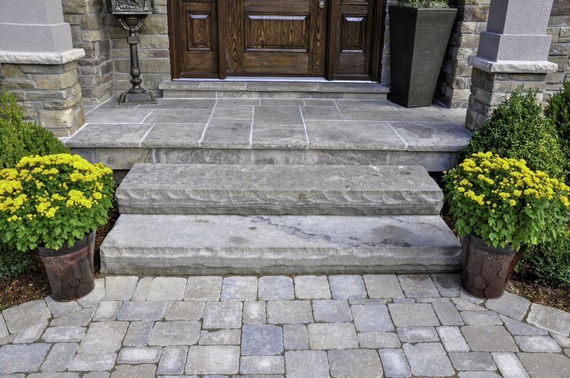 Outdoor Paver Steps
